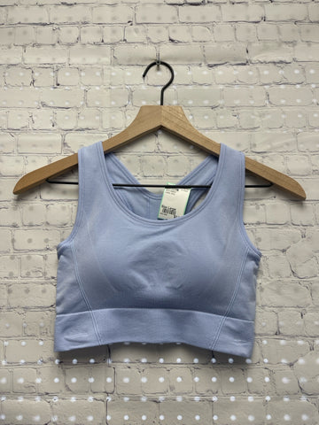 Size Large Ladies Blue All In Motion Sports Bra