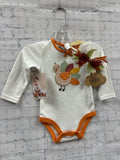Size 6 months Girl's White Onesie
