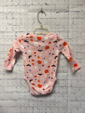 Size 3-6 months Girl's Pink Print Old Navy Onesie