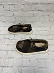 Size 9 Boy's Green Camoflage Hey dude Shoe