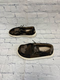 Size 9 Boy's Green Camoflage Hey dude Shoe