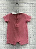 Size 12 Months Girl's Red Stripe Edgehill Collection Romper