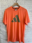 Size Large Men's Orange Adidas Top
