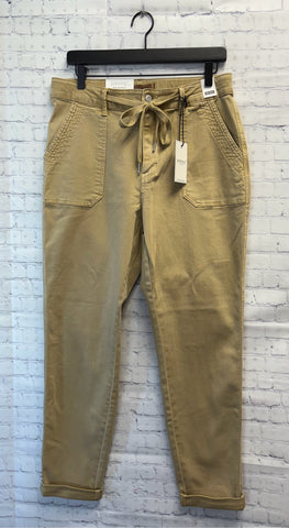 Size 11 Ladies Tan Denim Judy Blue Jeans