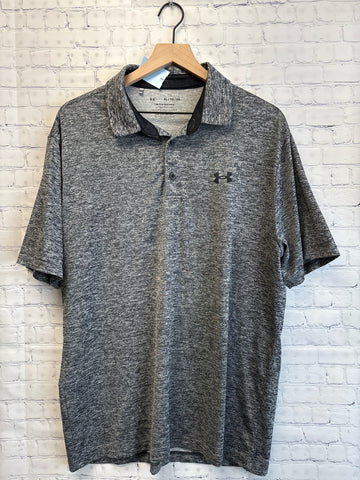Size XL Men's Gray Under Armour Top
