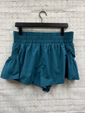 Size Large Ladies Blue free people Workout Shorts