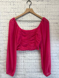 Size Small Ladies Pink Altar'd State Blouse