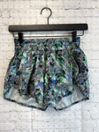 Size 4 Ladies Multi-Color Print lulu lemon Workout Shorts