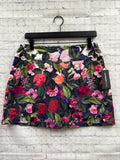 Size Large Ladies Purple Floral Workout Skirt
