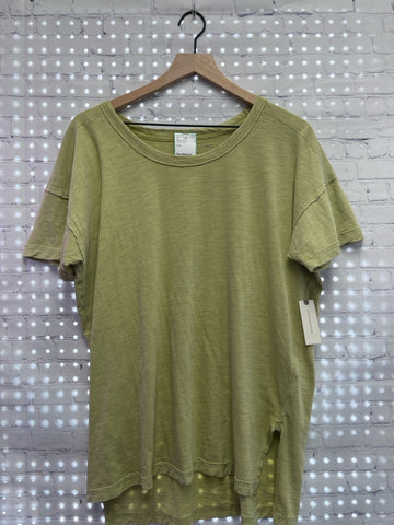 Size Medium Ladies Green Anthropologie Top
