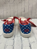 Size 5 Ladies Multi-Color Print Hey dude Shoe