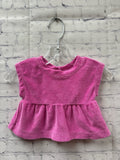 Size 0-3 Months Girl's Pink Terry cloth Baby Gap Short Set
