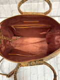Ladies Tan Print HOBO Purse