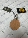 Brown Floral MYRA Keychain