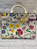 Ladies Cream Floral Kate Spade Purse