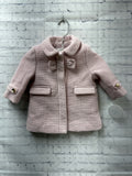 Size 12 Months Girl's Pink Edgehill Collection Coat