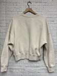 Size Medium Ladies Cream Abercrombie Sweatshirt