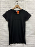 Size 8 Ladies Black lulu lemon Workout Top