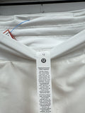 Size 12 Ladies White lulu lemon Workout Skirt