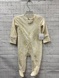 Size 3-6 months Unisex Cream Print Baby Gap Sleeper