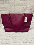 Size Medium Ladies Purple Coach Purse
