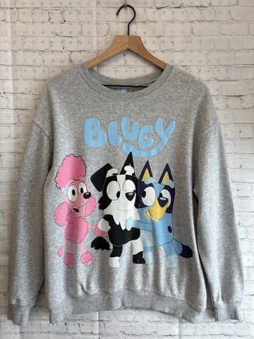 Size Large Ladies Gray Sweatshirt