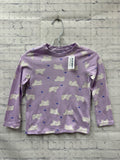 Size 4T Girl's Purple Print Old Navy Top