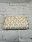 Ladies White Print Michael Kors Purse