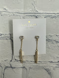 Ladies Gold Kate Spade Earring