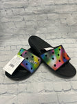 Size 11 Men's Black Tie dye Crocs Slide Shoe