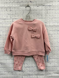 Size 24 Months Girl's Pink Carters Pantset