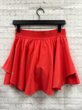 Size 6 Ladies Red lulu lemon Workout Skirt