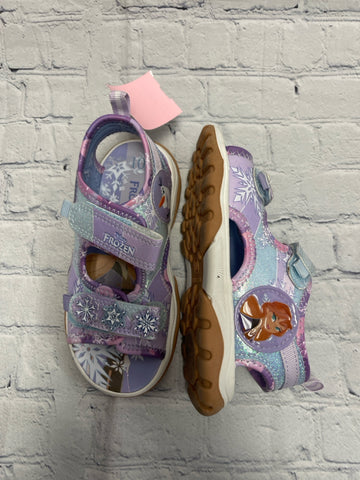 Size 10 Girl's Purple Disney Sandal