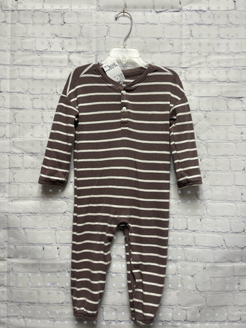 Size 18-24 Months Boy's Brown Stripe Baby Gap Jumpsuit