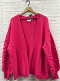 Size Medium Ladies Hot Pink Umgee Cardigan