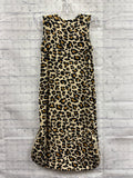 Size 0-6 Months Girl's Tan Animal Print Posh Peanut Sleep Sack
