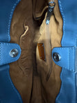 Ladies Blue Leather Patricia Nash Purse