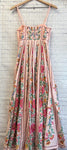 Size X-Small Ladies Pink Floral Tank Dress