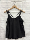 Size Medium Ladies Black Maurices Tank Blouse