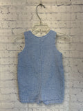 Size 6-12 months Unisex Blue Romper