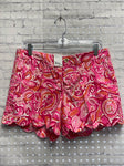 Size 6 Ladies Pink Floral Lilly Pulitzer Shorts