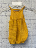 Size 0-3 Months Girl's Yellow Cat & Jack Onesie