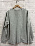 Size Large Ladies Gray Print Nike Sweatshirt