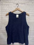 Size X-Large Ladies Blue Terry cloth A NEW DAY Tank Top