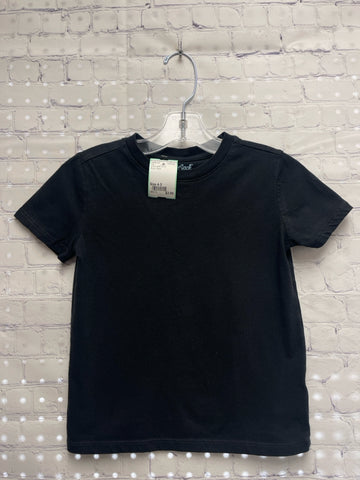 Size 4-5 Boy's Black Cat & Jack Top