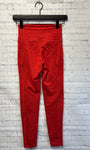Size Small Ladies Red Aerie Leggings
