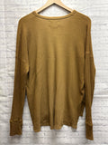 Size Small Ladies Brown Waffle Aerie Top