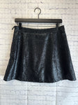 Size Medium Ladies Black snake Queen of Sparkles Skirt