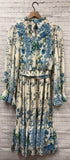 Size Medium Ladies White Floral VICI Dress