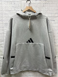 Size Large Men's Gray Adidas Hoodie